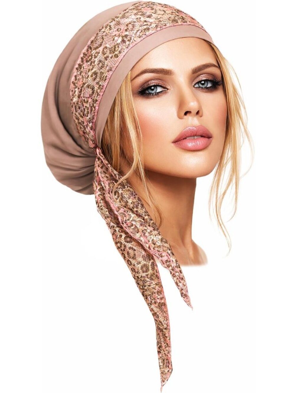 Versatile Soft Cotton Headscarf for Women - Stylish Head Wrap & Cover, Multi-Use